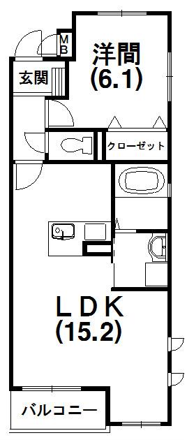 間取図(平面図)
