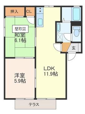 間取図(平面図)