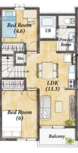 間取図(平面図)