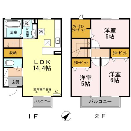 間取図(平面図)
