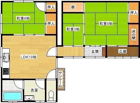 間取図(平面図)