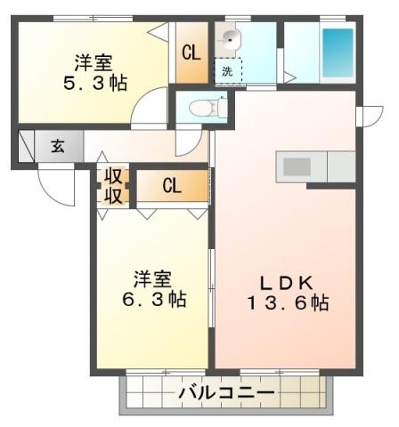 間取図(平面図)