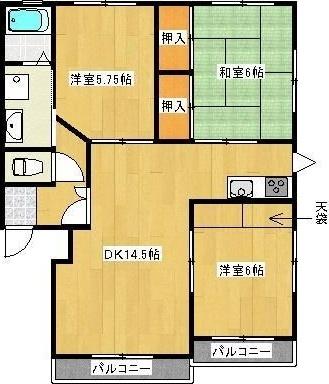 間取図(平面図)