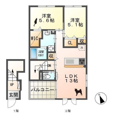間取図(平面図)