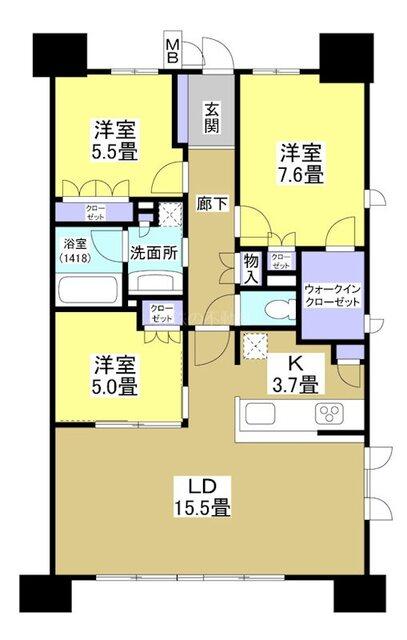 間取図(平面図)