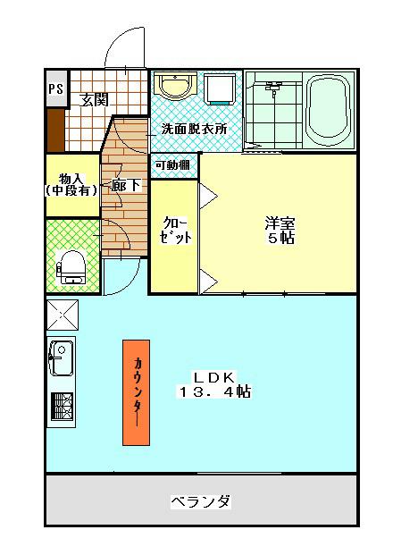 間取図(平面図)