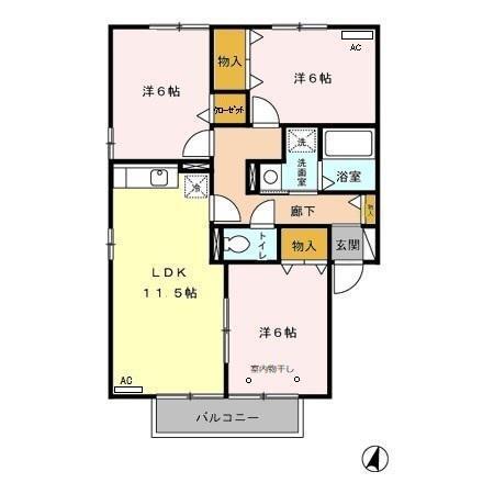 間取図(平面図)