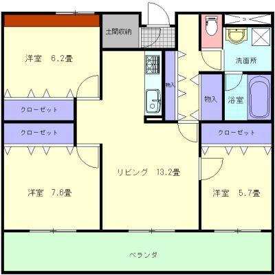 間取図(平面図)