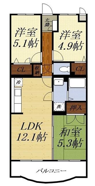 間取図(平面図)