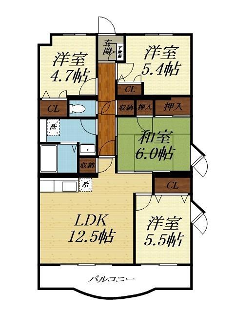 間取図(平面図)