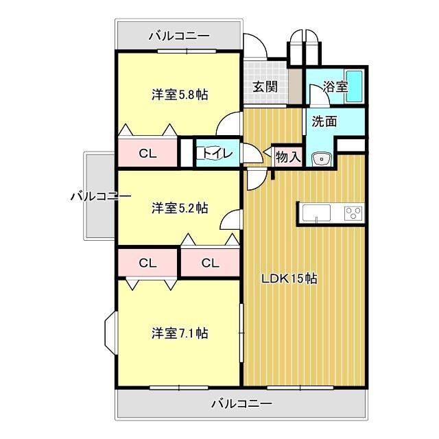 間取図(平面図)