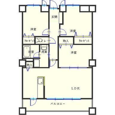 間取図(平面図)