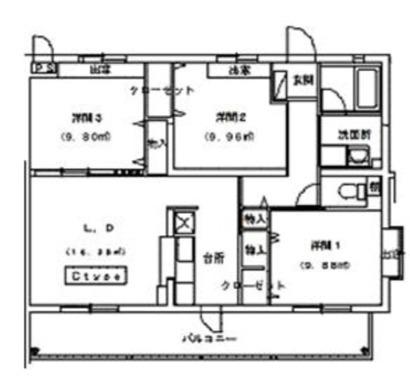 間取図(平面図)