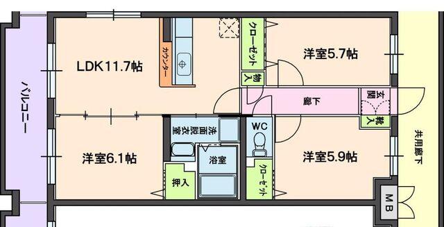 間取図(平面図)