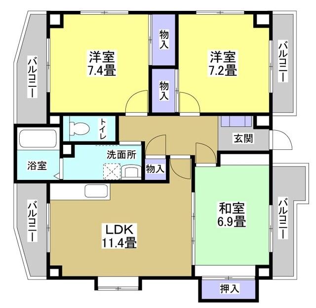 間取図(平面図)