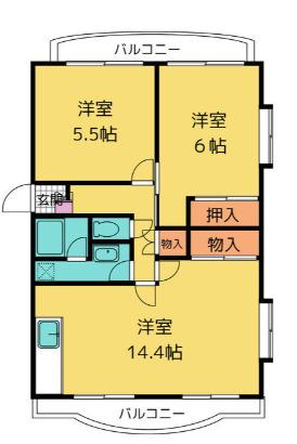 間取図(平面図)