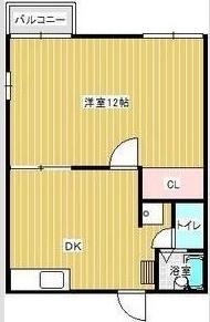 焼津市八楠アパート 間取り図画像