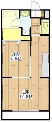 磐田市見付マンション 間取り図画像