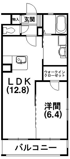 磐田市立野マンション 間取り図画像