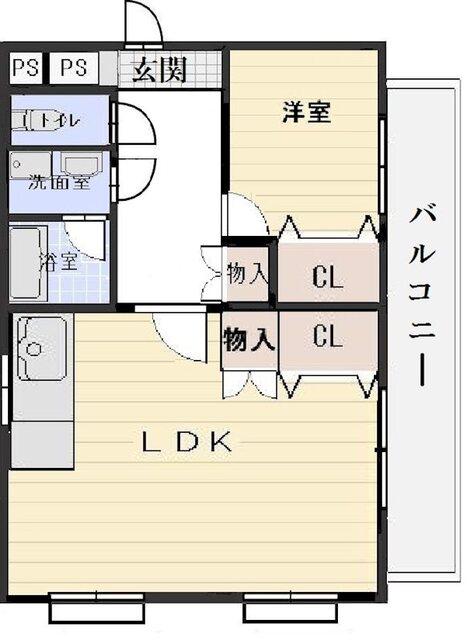 焼津市柳新屋マンション 間取り図画像