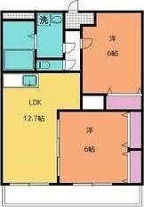 掛川市杉谷南マンション 間取り図画像