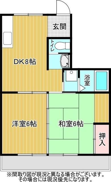 焼津市三ケ名マンション 間取り図画像