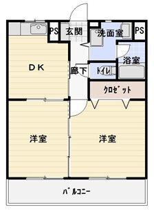 焼津市柳新屋マンション 間取り図画像