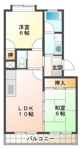 焼津市大村新田マンション 間取り図画像