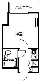 藤枝市駅前マンション 間取り図画像