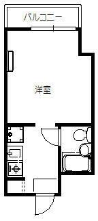 藤枝市駅前マンション 間取り図画像