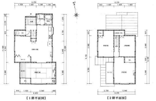 焼津市宗高一戸建 間取り図画像