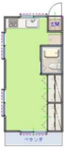 Petit Maison（211） 間取り図画像