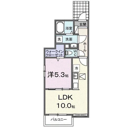 島田市井口アパート 間取り図画像