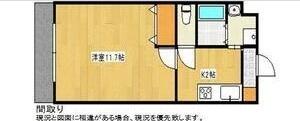 磐田市上岡田マンション 間取り図画像