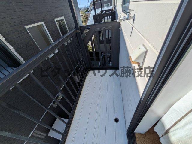 藤枝市青葉町アパート バルコニー