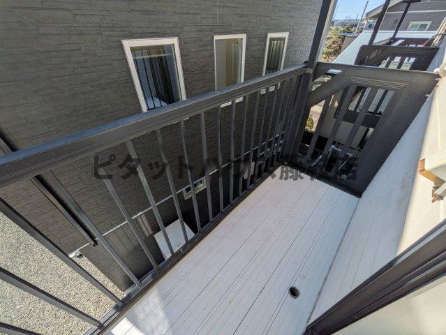 藤枝市青葉町アパート バルコニー