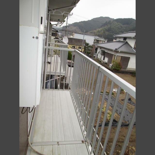 島田市落合アパート バルコニー