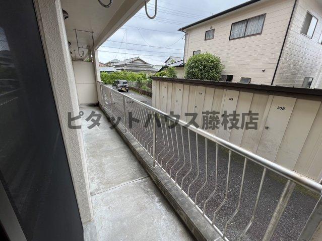 藤枝市瀬古マンション バルコニー