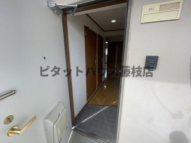 焼津市田尻北マンション 玄関