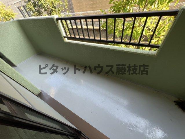 焼津市五ケ堀之内マンション バルコニー