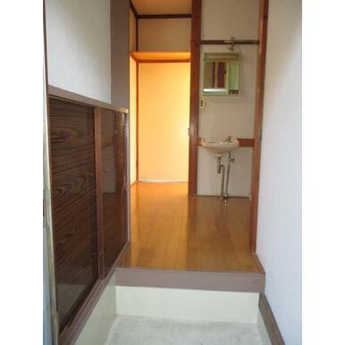 島田市御仮屋町アパート 玄関