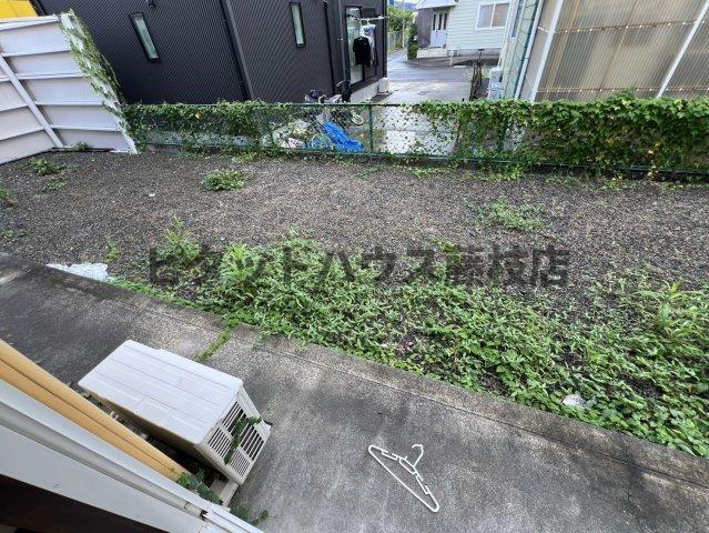 焼津市五ケ堀之内アパート 庭