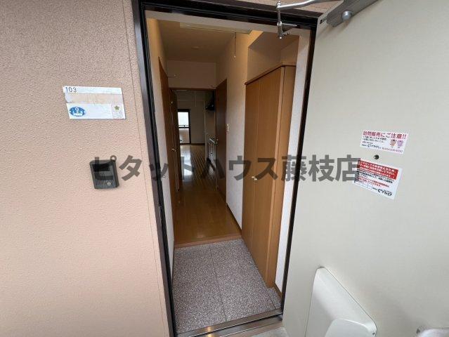 焼津市石津中町マンション 玄関