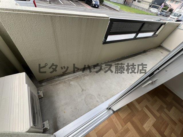 藤枝市瀬古アパート バルコニー