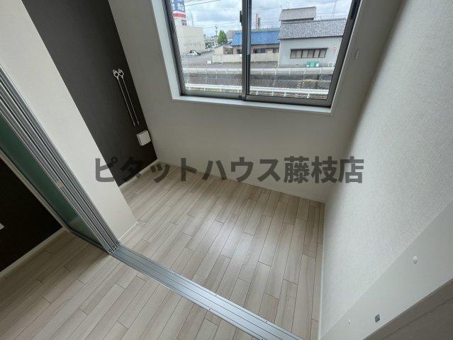 焼津市八楠アパート バルコニー