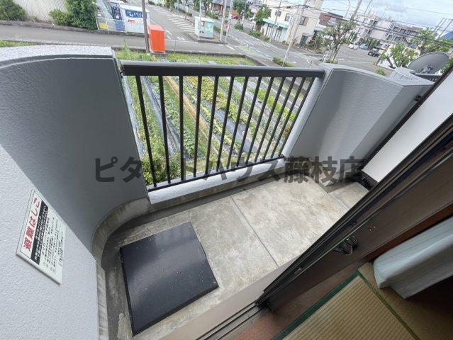 藤枝市田沼マンション バルコニー