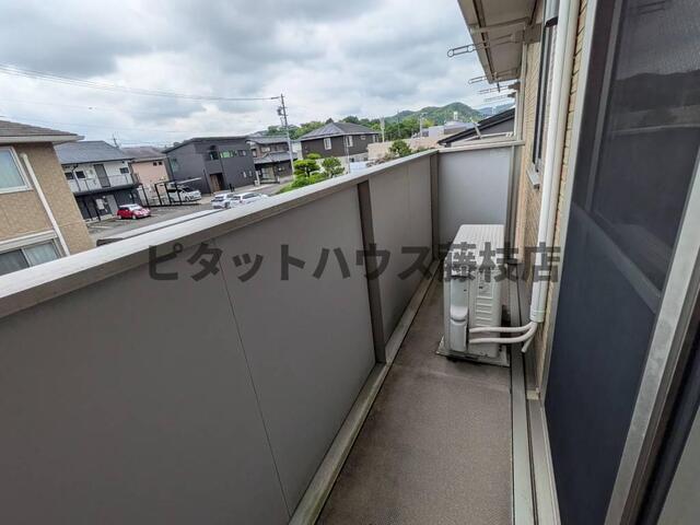 藤枝市瀬古アパート バルコニー