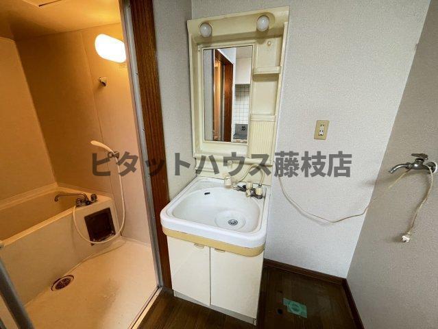 焼津市中新田アパート 洗面