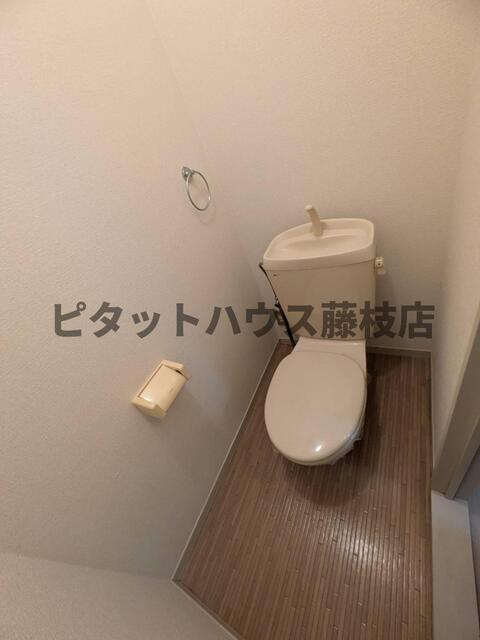藤枝市平島アパート トイレ