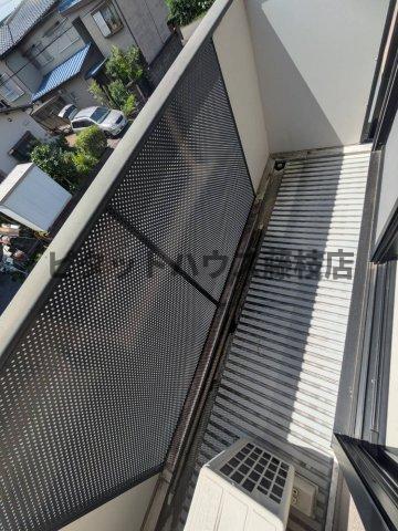 藤枝市平島アパート バルコニー